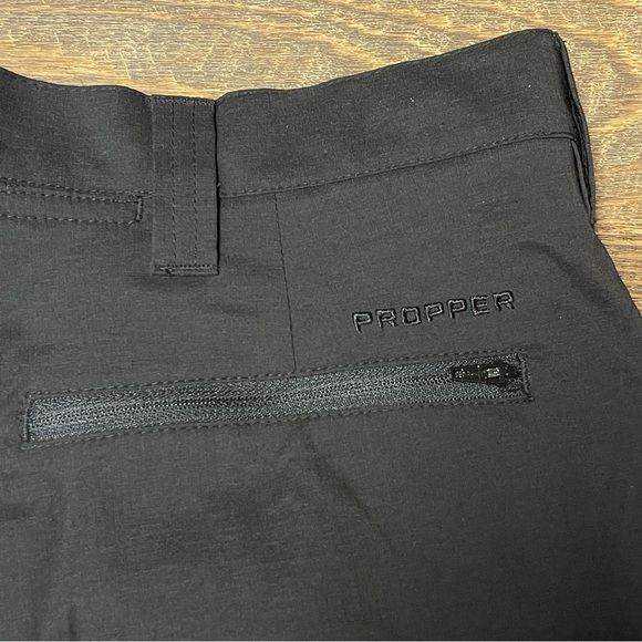 NWT Propper Unhemmed Summerweight Tactical Pants Women's 8 Trousers Black UPF - Picture 10 of 16